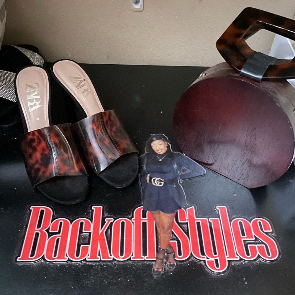 Zara purse and shoes
